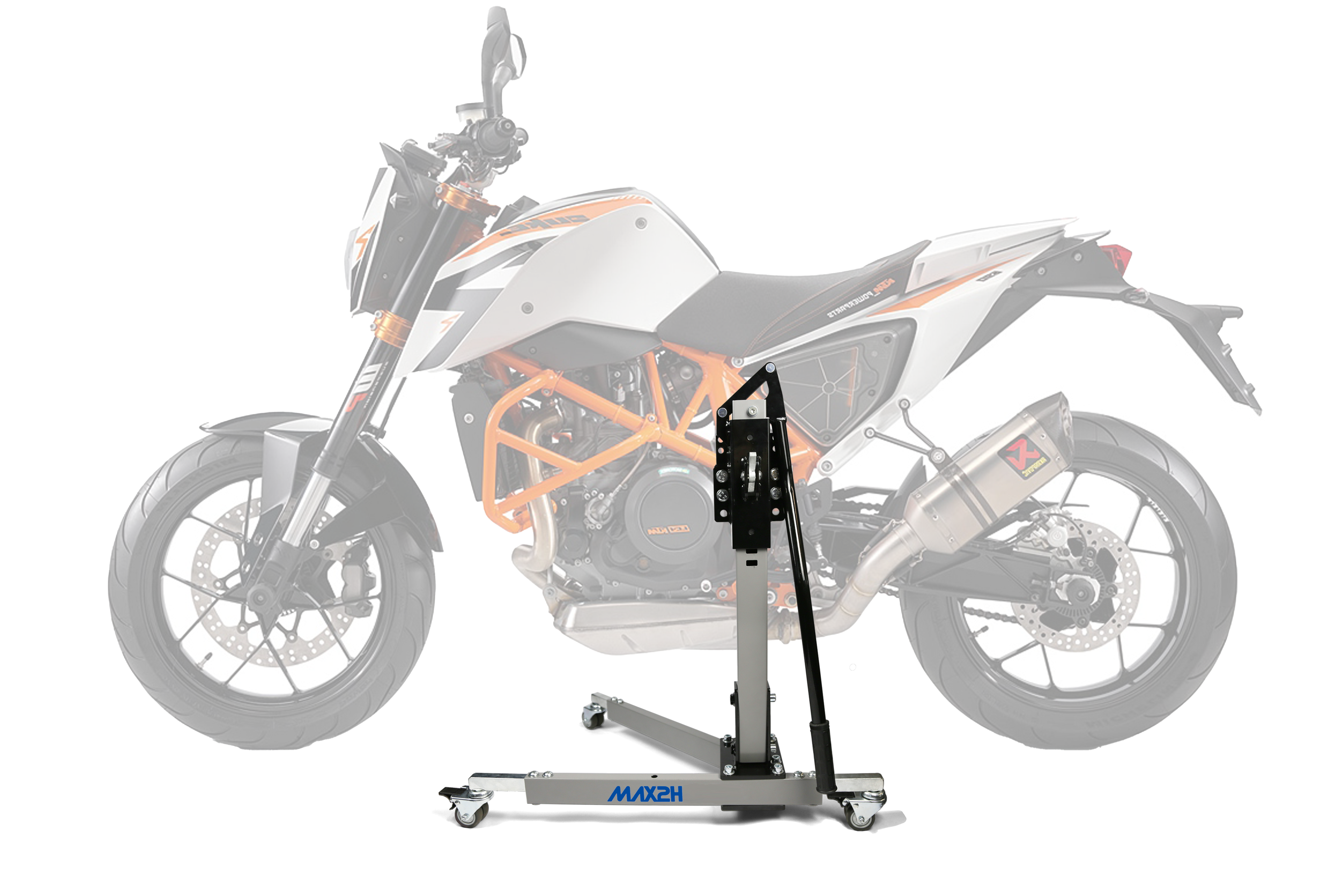 MAX2H Zentralständer EVOLIFT für KTM 690 DUKE (2014 - 2015) - grau