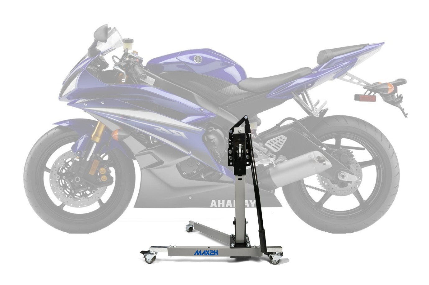 MAX2H Zentralständer EVOLIFT für YAMAHA YZF-R6 (2006-2007) - grau