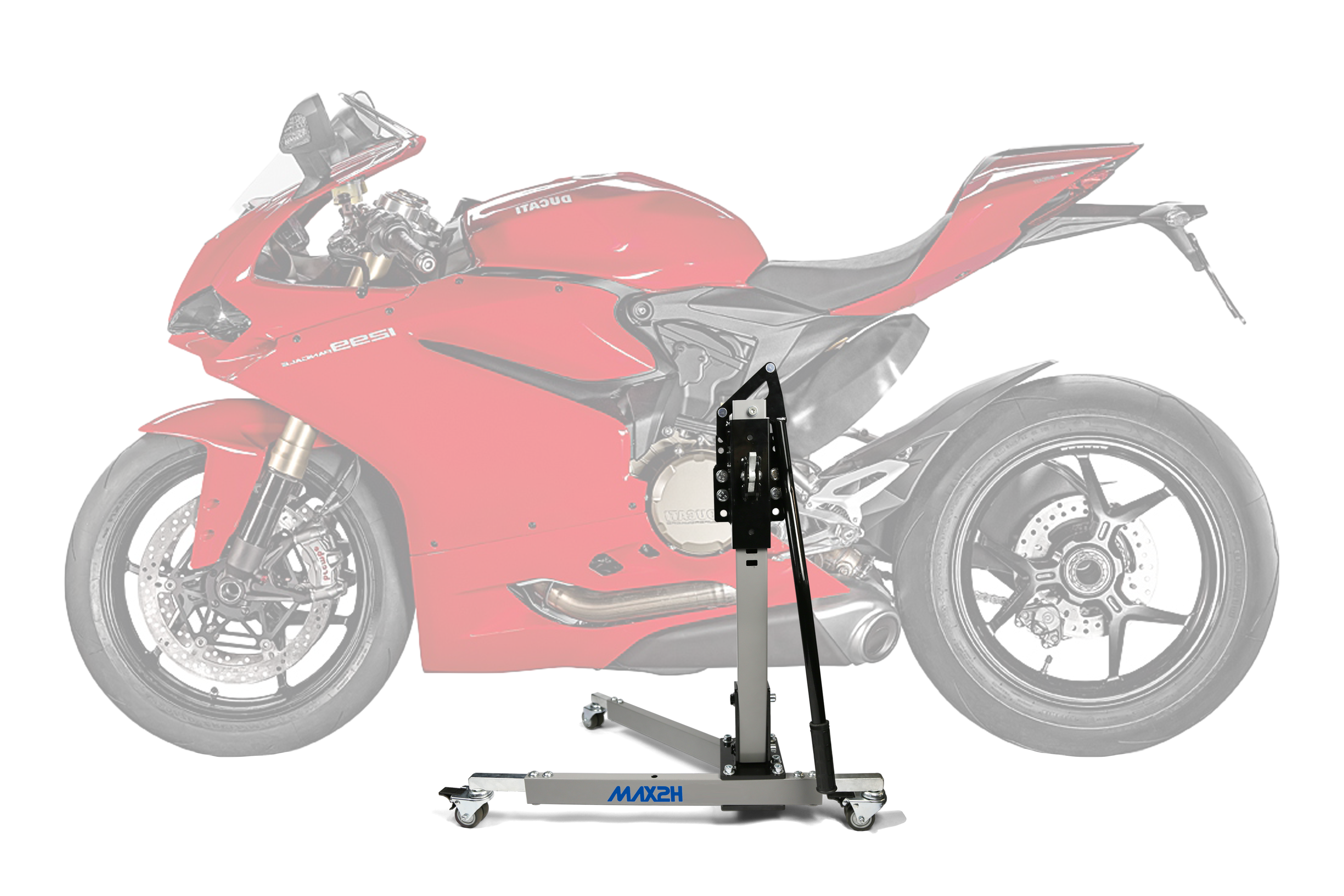 MAX2H Zentralständer EVOLIFT für DUCATI PANIGALE 1299 (EURO 3) (2015 - 2017) - grau