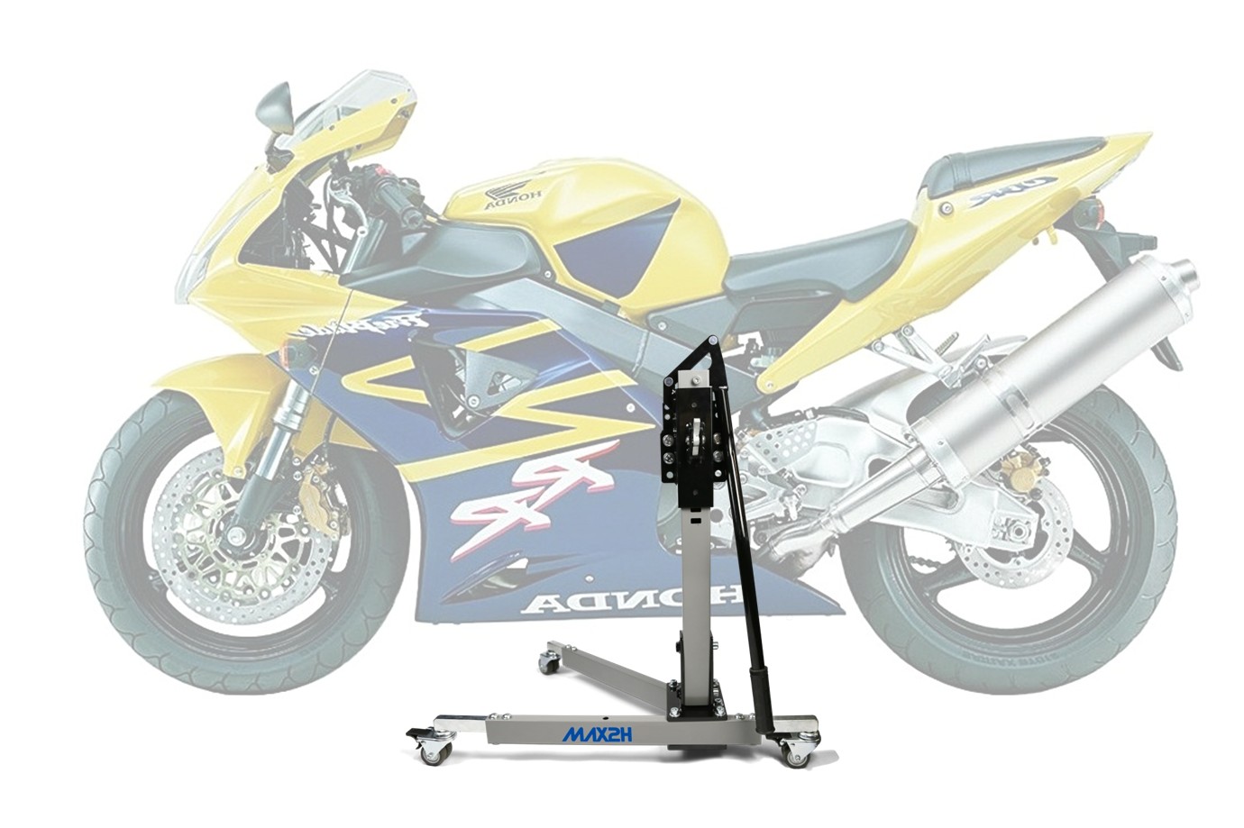 MAX2H Zentralständer EVOLIFT für HONDA CBR 900 RR FIREBLADE (2002 - 2003) - grau