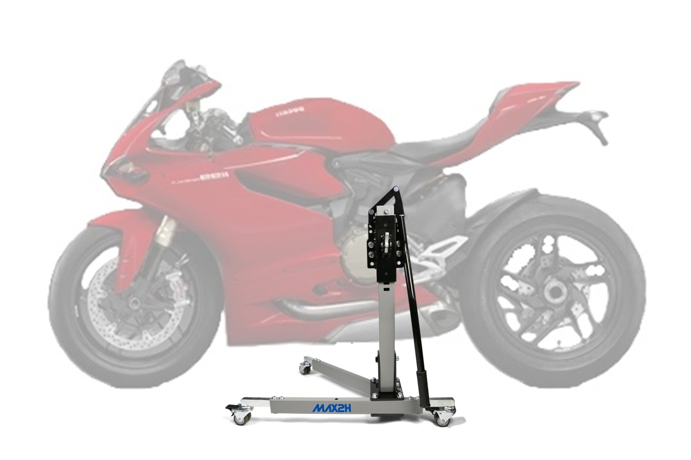 MAX2H Zentralständer EVOLIFT für DUCATI PANIGALE 1199 (2012 - 2014) - grau