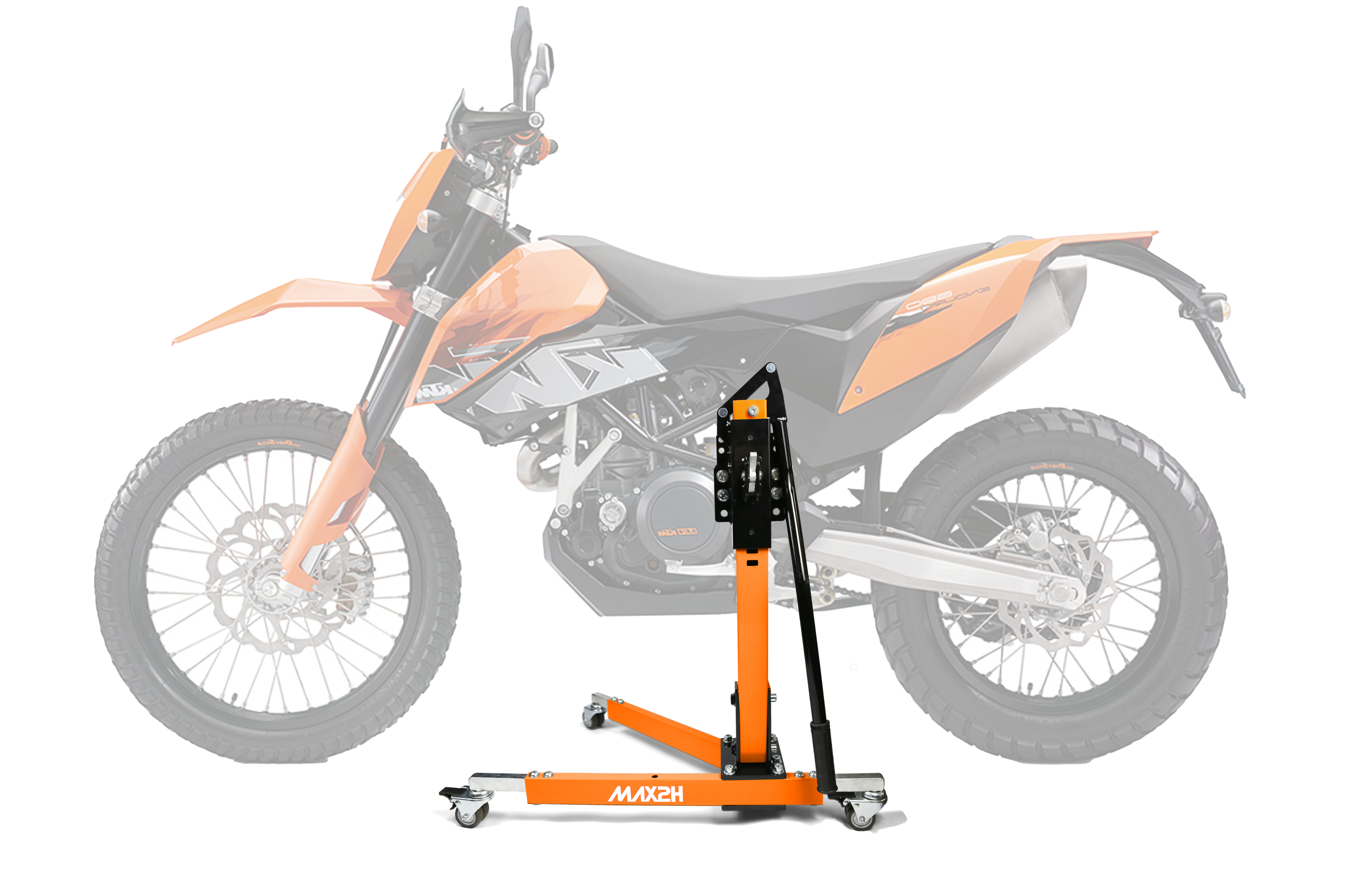 MAX2H® Zentralständer für KTM 690 ENDURO (2008 - ) - orange