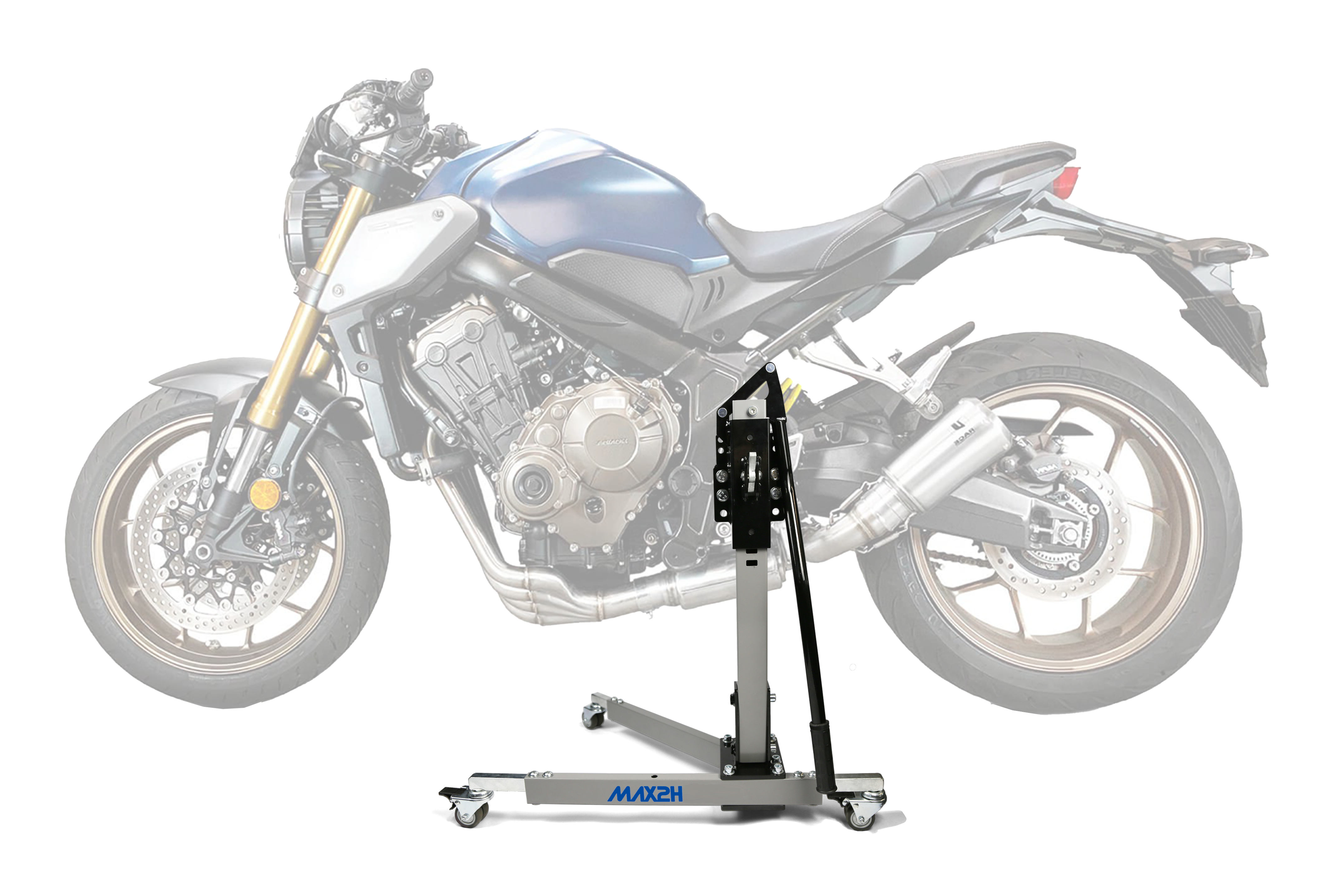 MAX2H® Zentralständer für HONDA CB 650 R NEO SPORTS CAFÉ (2019 - 2020) - grau