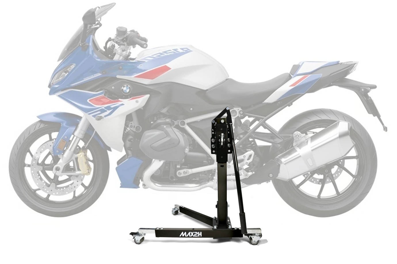 MAX2H® Zentralständer für BMW R 1250 RS (EURO 5) (2021 - 2022) - schwarz