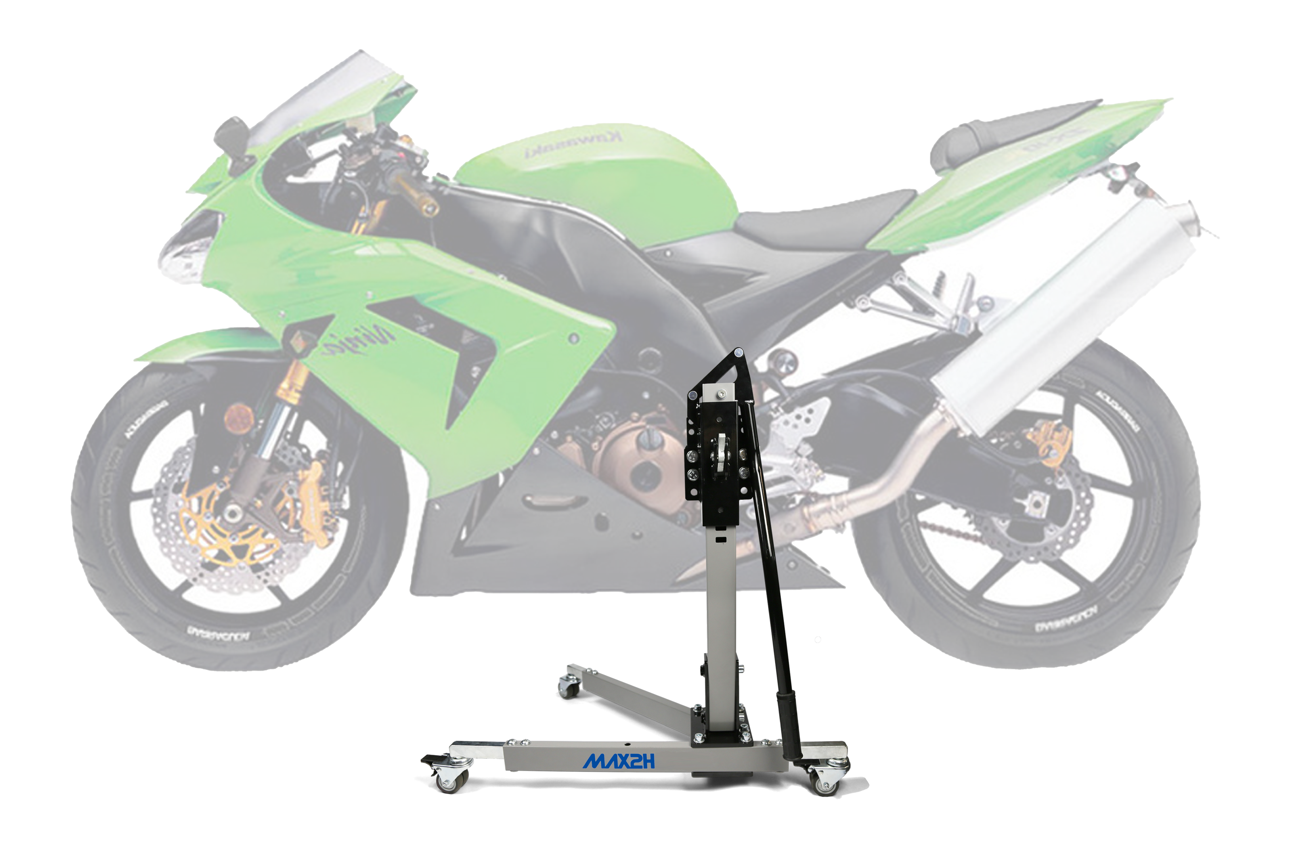 MAX2H Zentralständer EVOLIFT für KAWASAKI ZX-10R NINJA (2004 - 2005) - grau