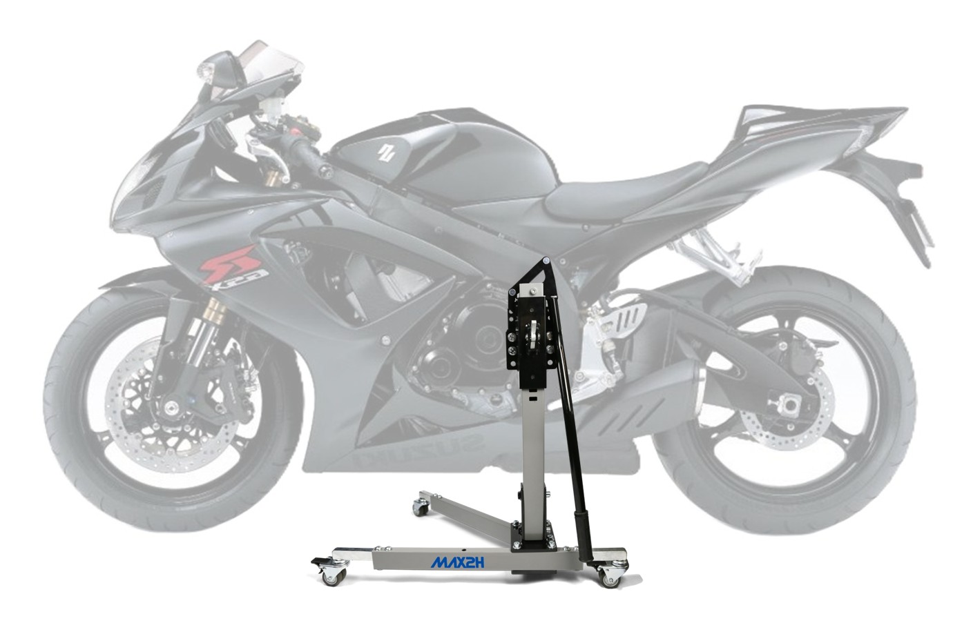 MAX2H Zentralständer EVOLIFT für SUZUKI GSX-R 600 K6/K7 (2006 - 2007) - grau