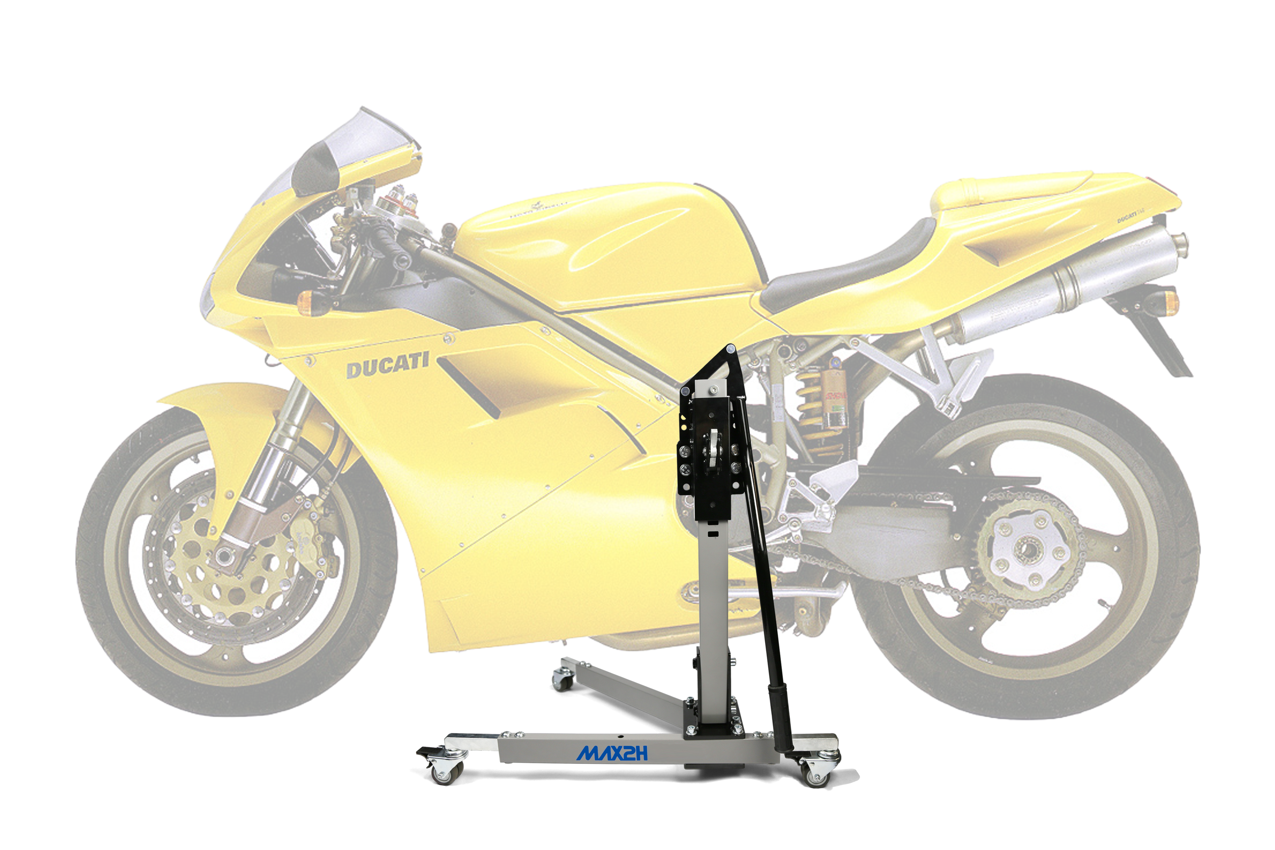 MAX2H Zentralständer EVOLIFT für DUCATI 748 BIPOSTO/SP (1995 - 1999) - grau