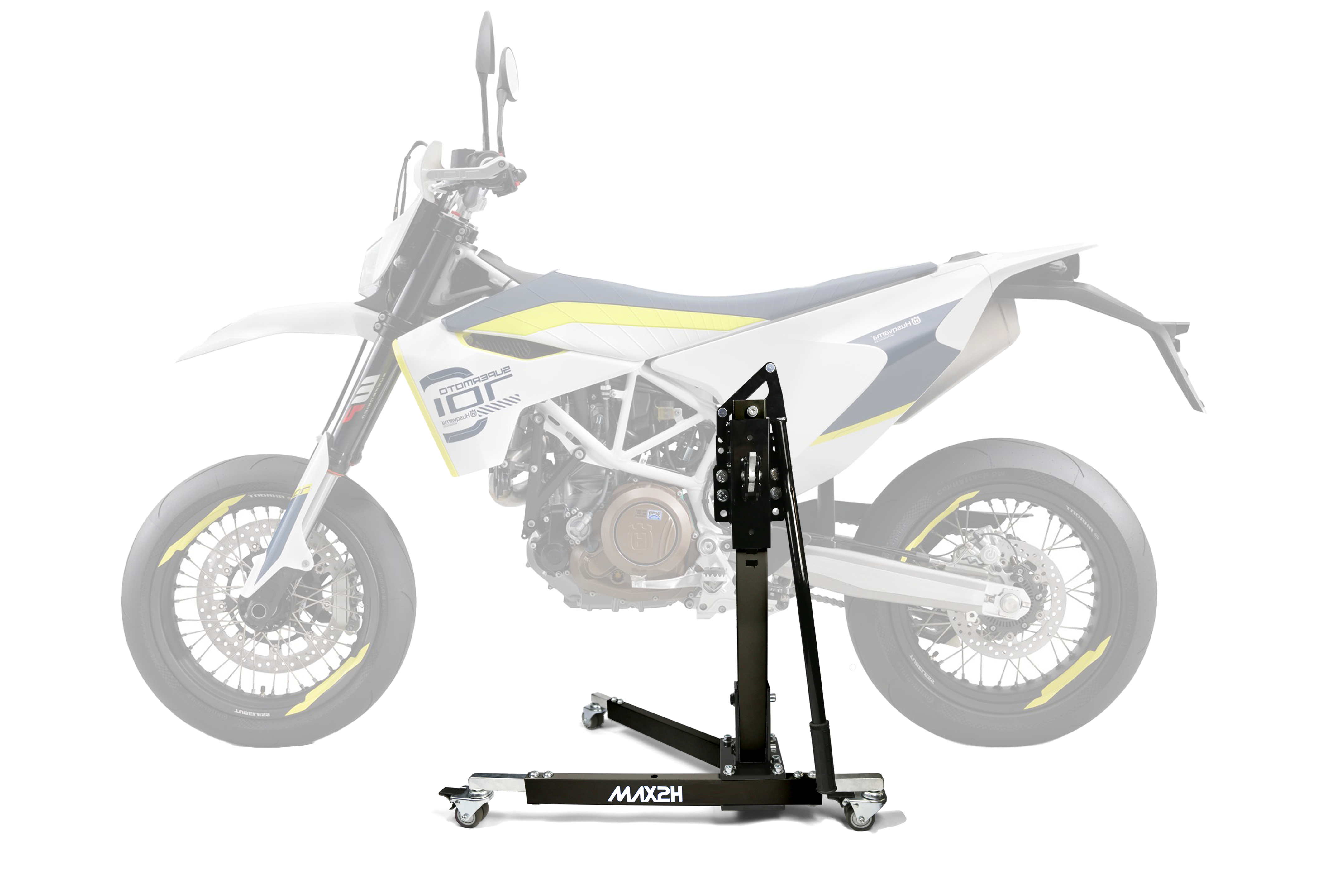 MAX2H Zentralständer EVOLIFT für HUSQVARNA 701 SUPERMOTO (EURO 4) (2017 - 2020) - schwarz