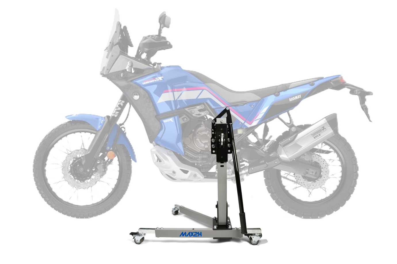 MAX2H® Zentralständer für YAMAHA TENERE 700 WORLD RAID (2024 - ) - grau