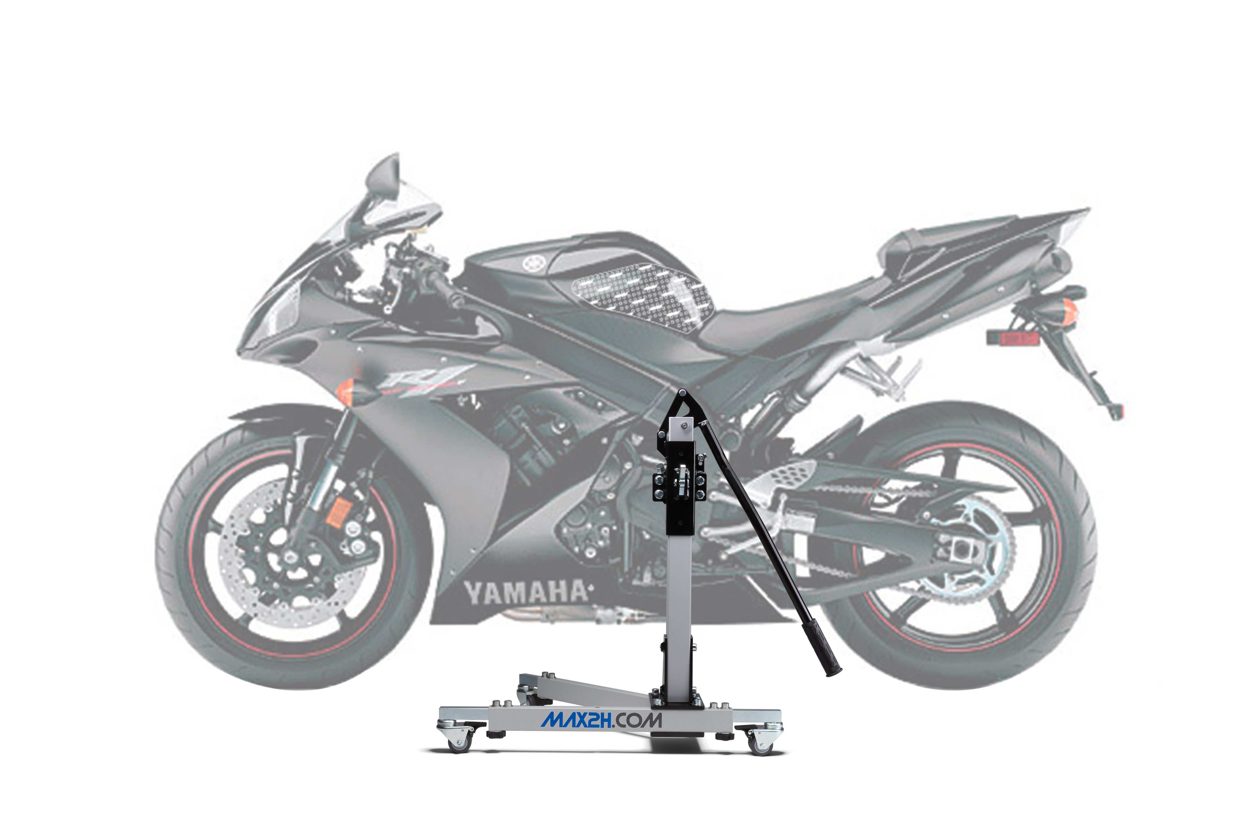 MAX2H Zentralständer EVOLIFT für Yamaha R1 (RN12) 04-06