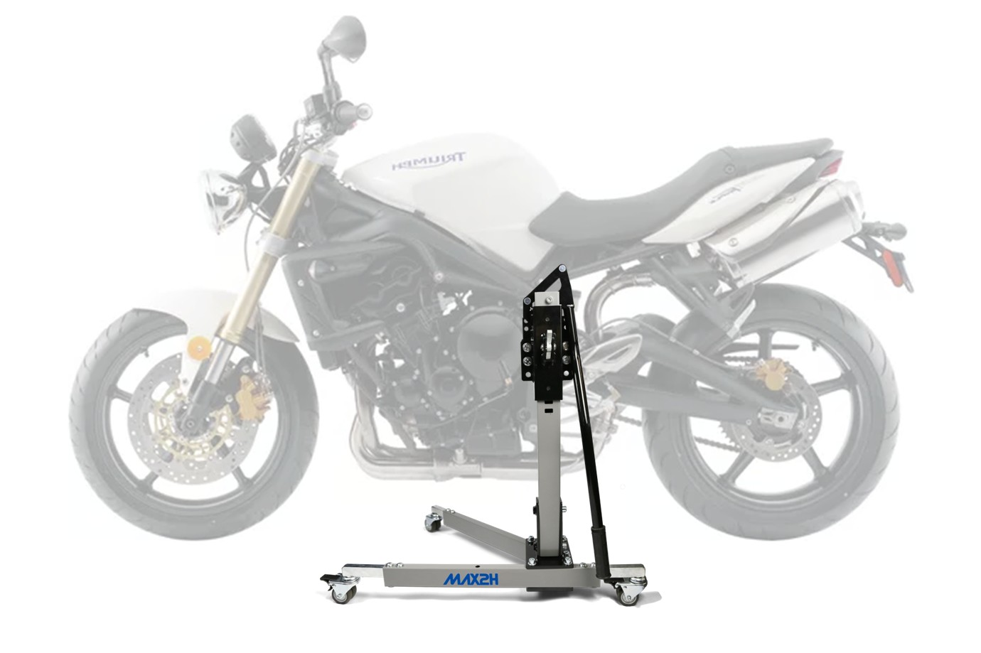 MAX2H Zentralständer EVOLIFT für TRIUMPH STREET TRIPLE 675 (2012 - 2012) - grau
