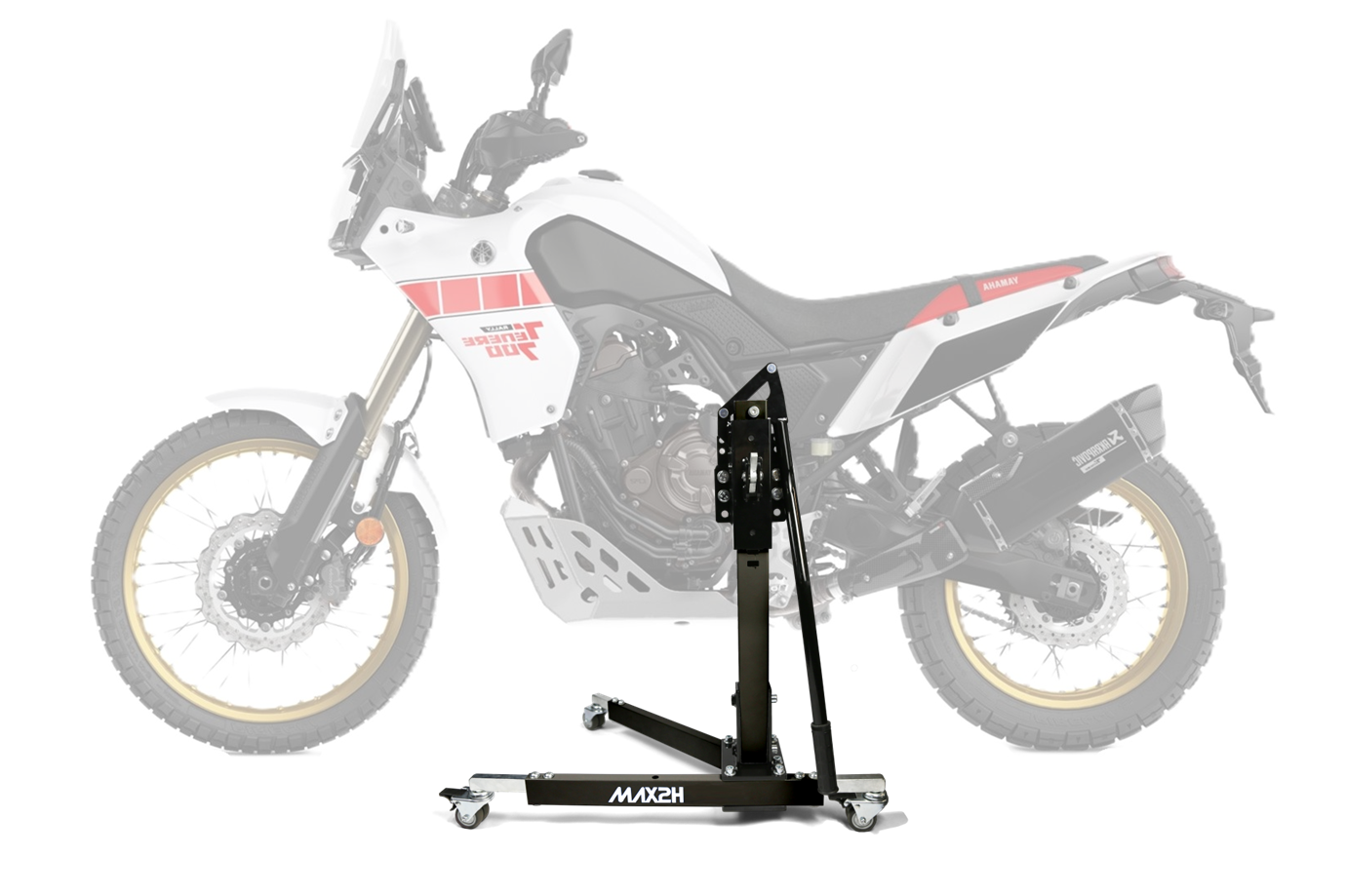 MAX2H® Zentralständer für YAMAHA TENERE 700 / RALLY EDITION (2023 - 2024) - schwarz