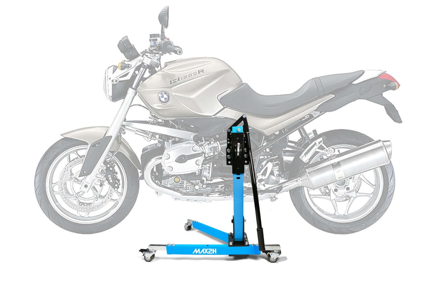 MAX2H® Zentralständer für BMW R 1200 R (2006 - 2010) - blau