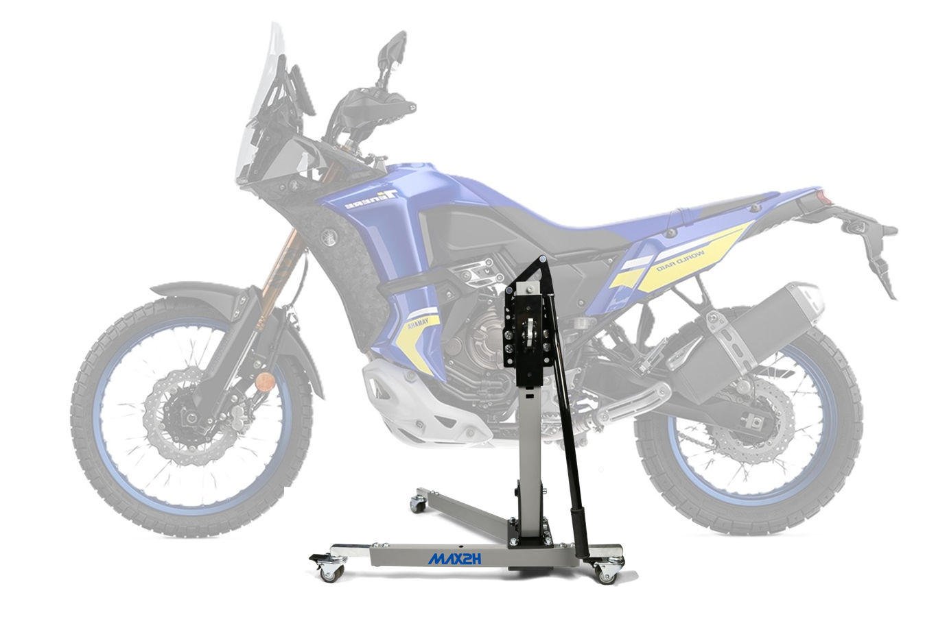 MAX2H® Zentralständer für YAMAHA TENERE 700 WORLD RAID (2022 - ) - grau