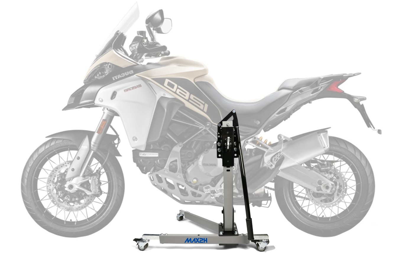 MAX2H® Zentralständer für DUCATI MULTISTRADA 1260 ENDURO (2019 - 2020) - grau