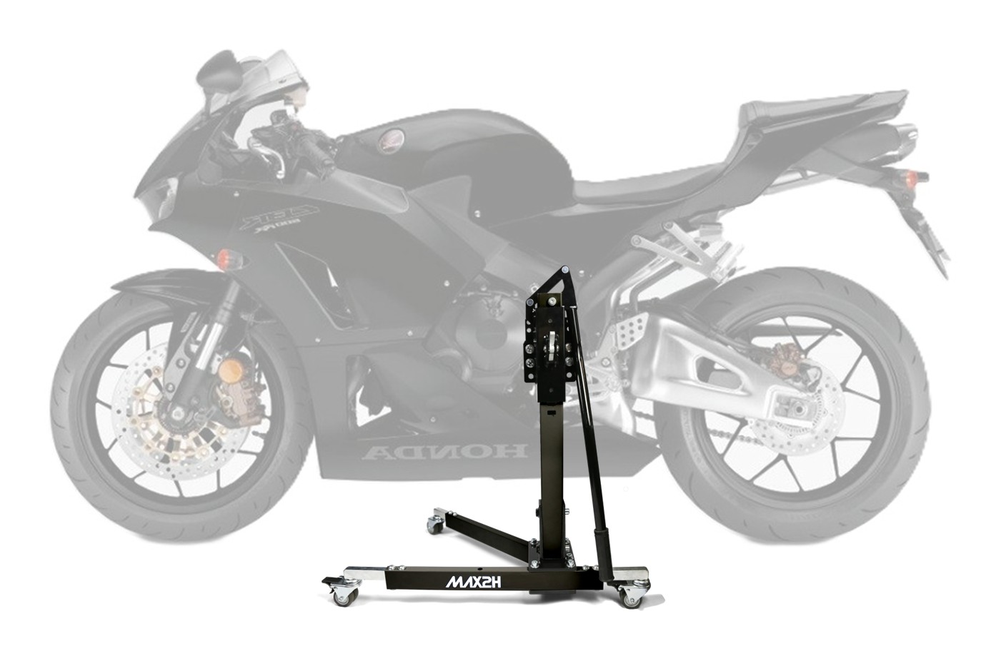 MAX2H Zentralständer EVOLIFT für HONDA CBR 600 RR (2013 - 2016) - schwarz