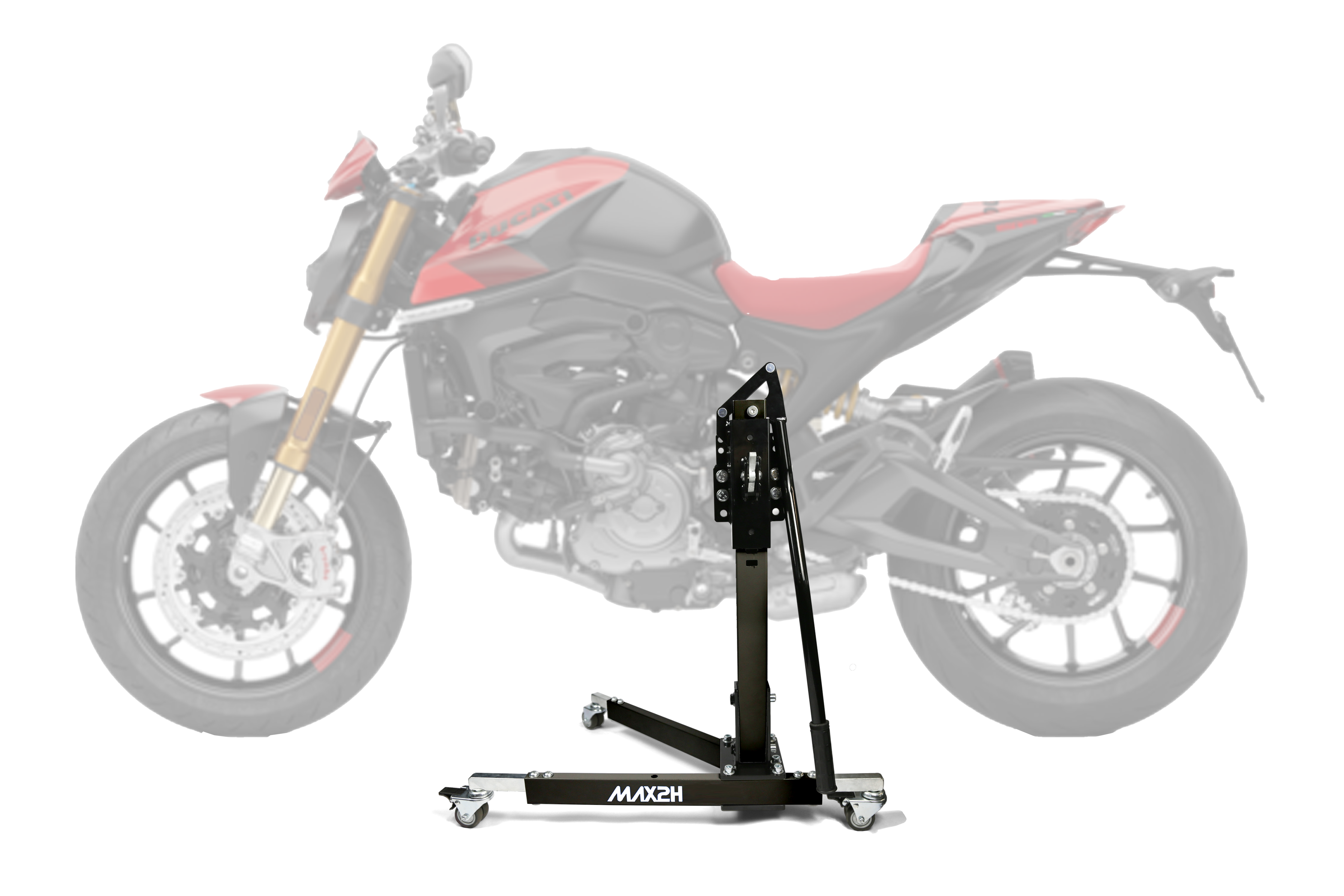 MAX2H® Zentralständer für DUCATI MONSTER 937 SP (2023 - ) - schwarz