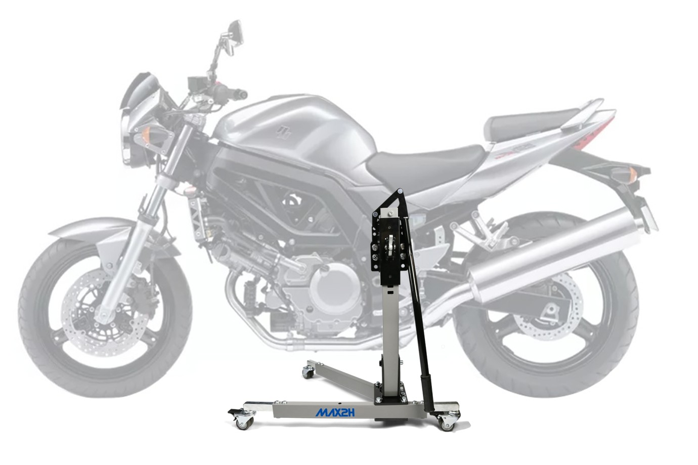 MAX2H Zentralständer EVOLIFT für SUZUKI SV 650 A (2007 - 2008) - grau