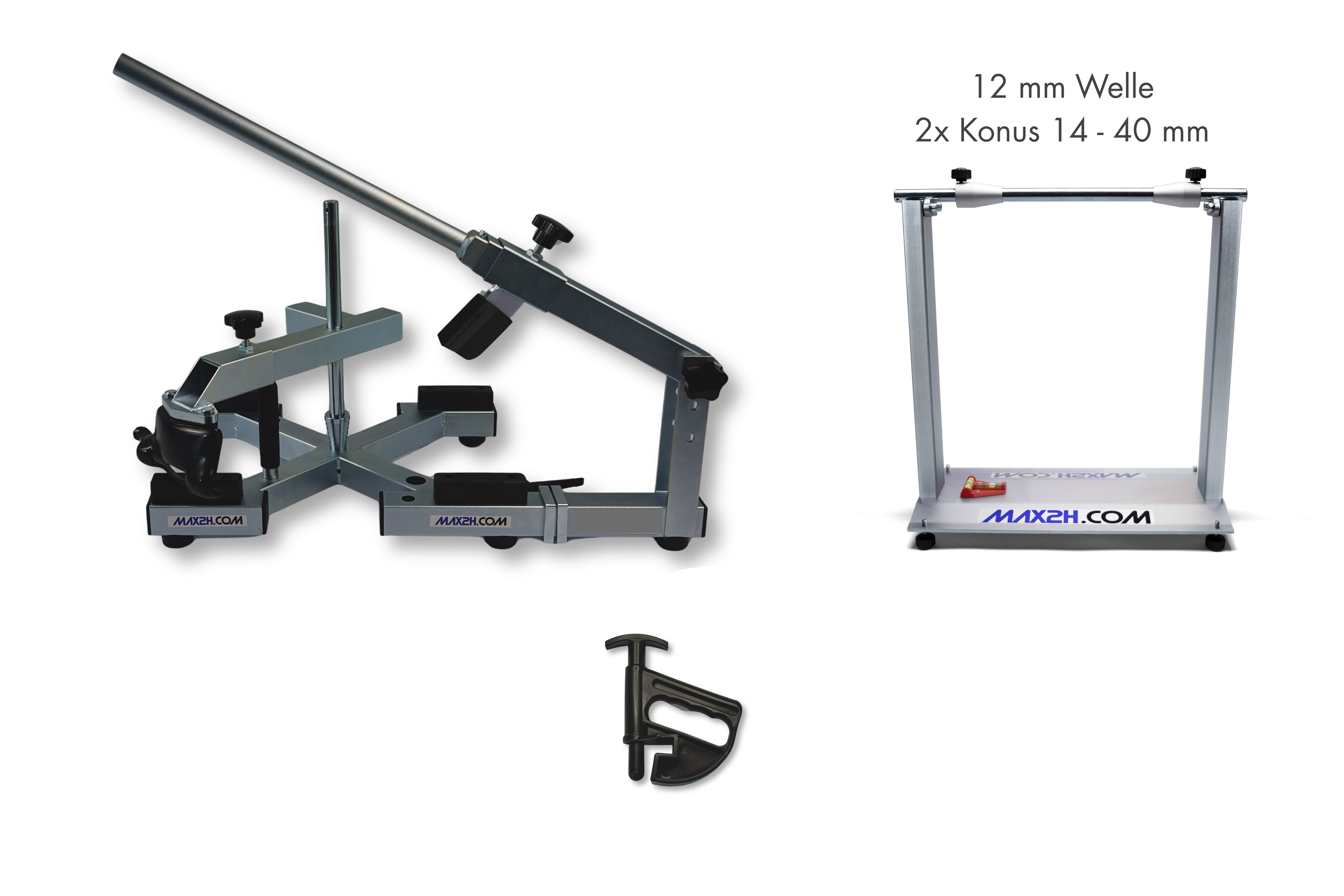 MAX2H® Reifenmontiergerät MG-X Plus mit Wuchtbock Plus