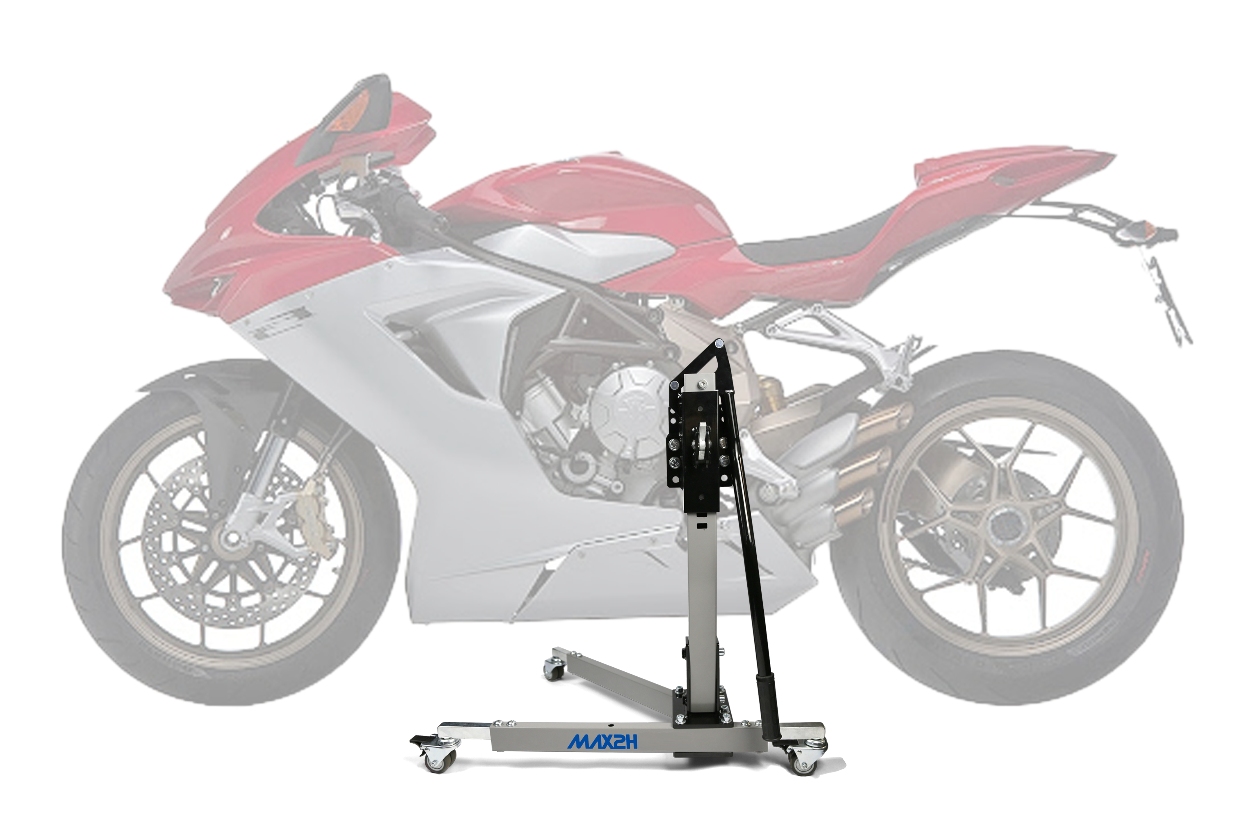 MAX2H Zentralständer EVOLIFT für MV Agusta F3 675 /ABS (2014 - 2020) - grau