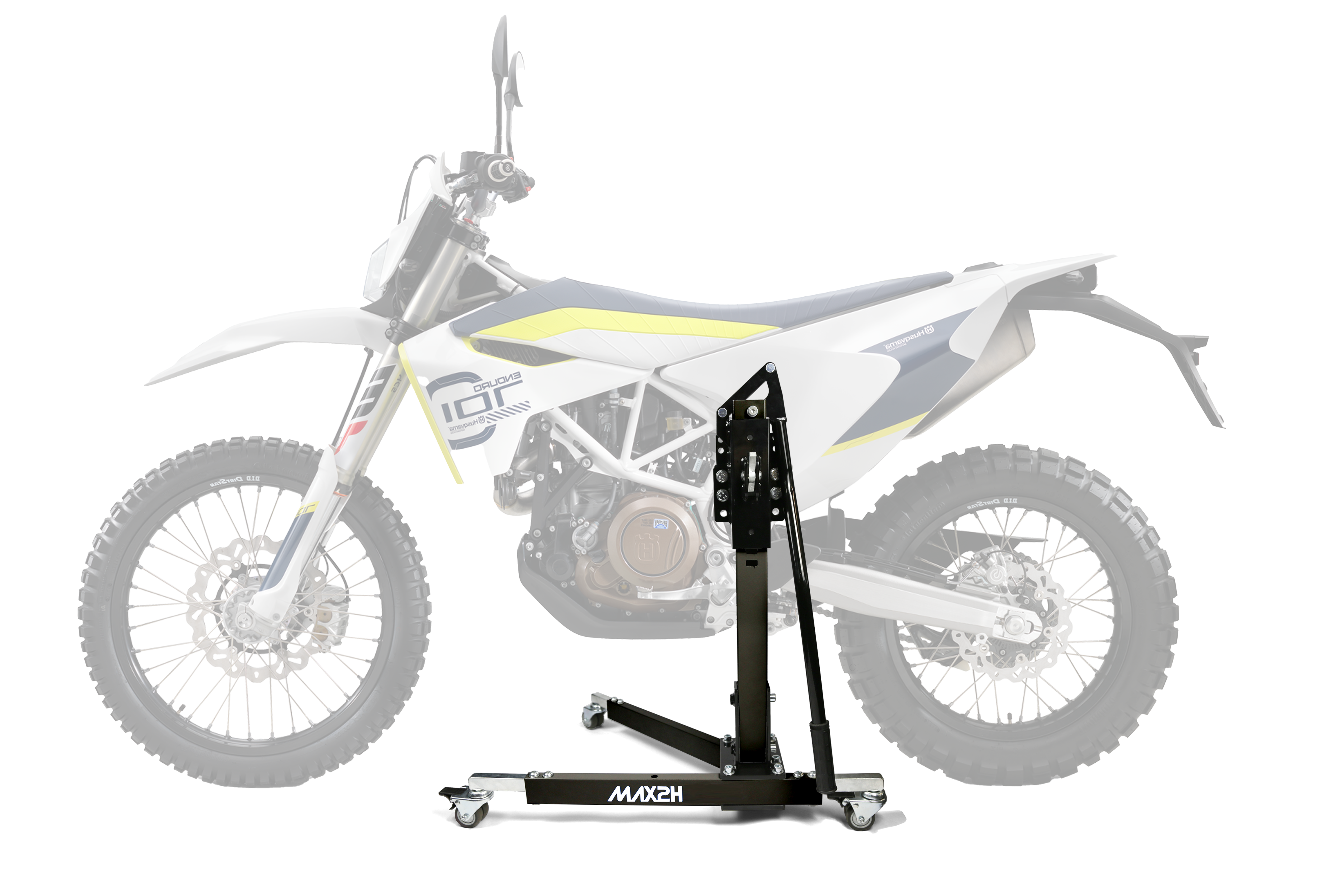 MAX2H Zentralständer EVOLIFT für HUSQVARNA 701 ENDURO (EURO 4) (2017 - 2020) - schwarz