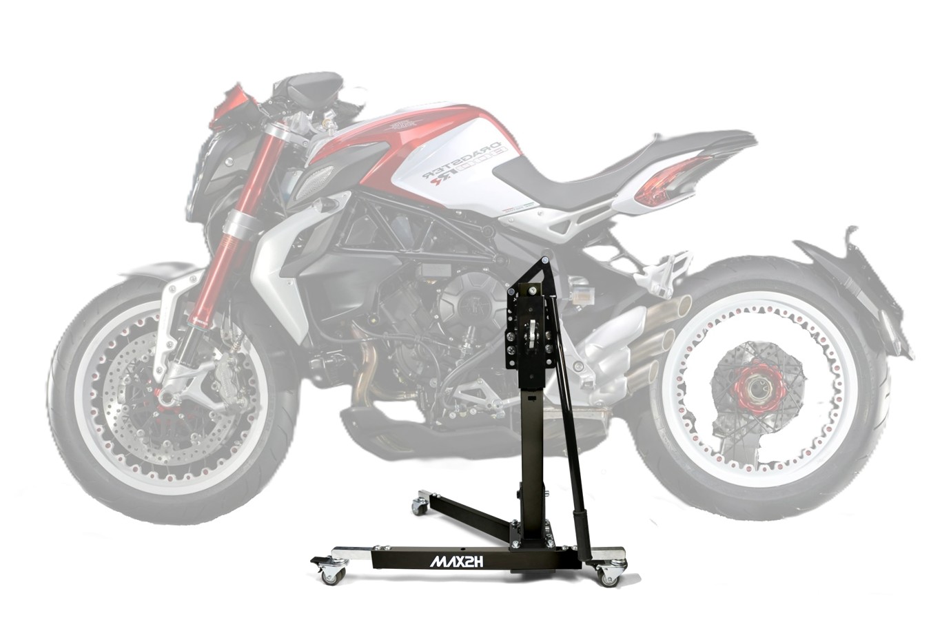 MAX2H® Zentralständer für MV Agusta BRUTALE 800 RR (2016 - ) - schwarz