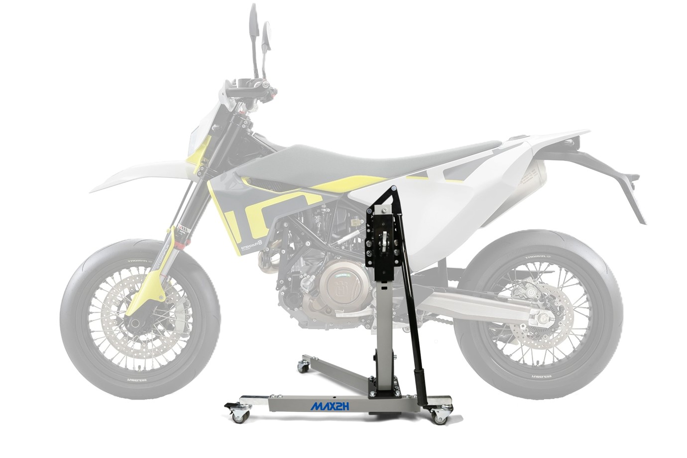 MAX2H Zentralständer EVOLIFT für HUSQVARNA 701 SUPERMOTO (EURO 5) (2021 - ) - grau