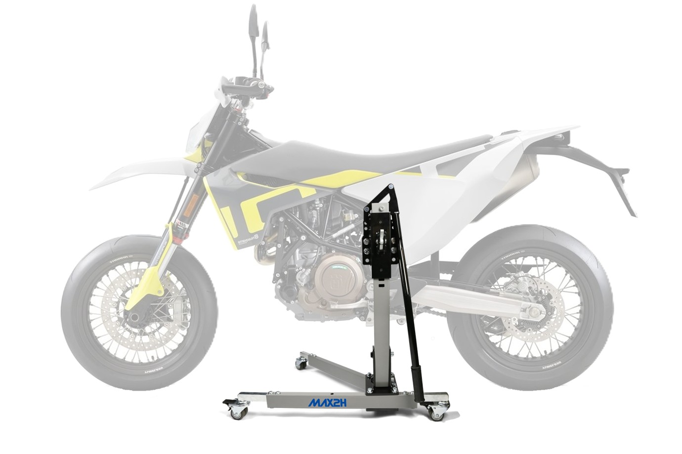 MAX2H Zentralständer EVOLIFT für HUSQVARNA 701 SUPERMOTO (EURO 4) (2017 - 2020) - grau