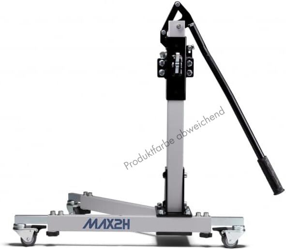 MAX2H® Zentralständer mit Rollen - rot MAX2H® Zentralständer mit Rollen - rot
