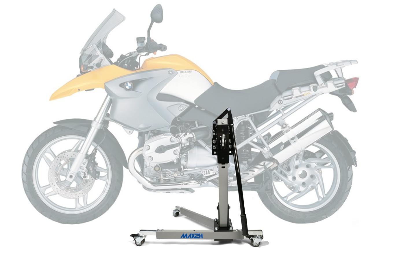 MAX2H Zentralständer EVOLIFT für BMW R 1200 GS (2004 - 2007) - grau