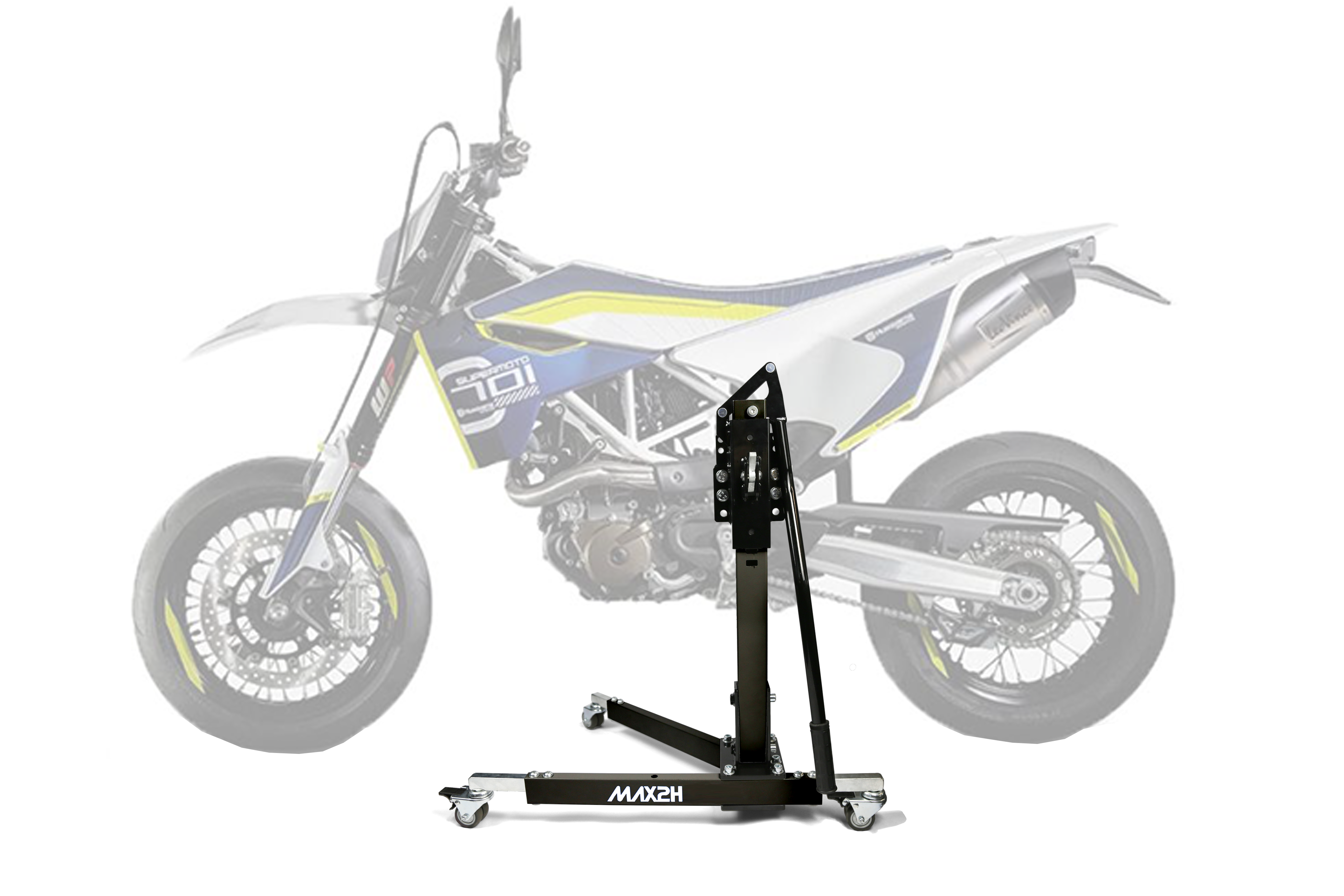 MAX2H Zentralständer EVOLIFT für HUSQVARNA 701 SUPERMOTO (2015 - 2016) - schwarz
